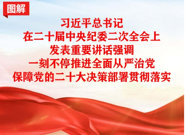 习近平总书记在二十届中央纪委二次全会上的重要讲话